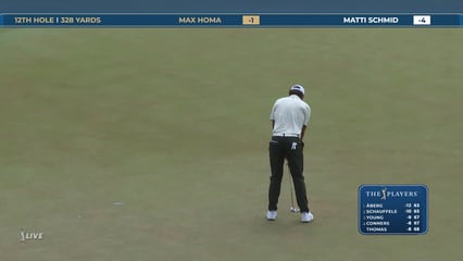 Max Homa | Round 3 | 12th hole | Shot 3 | 2026 THE PLAYERS