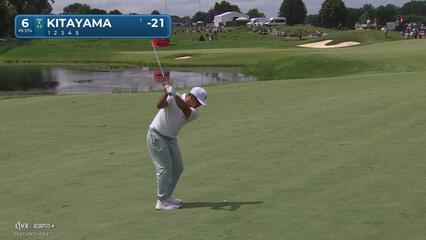 Kurt Kitayama | Round 4 | 6th hole | Shot 3 | 2025 3M Open