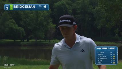 Jacob Bridgeman | Round 2 | 2nd hole | Shot 4 | 2026 John Deere