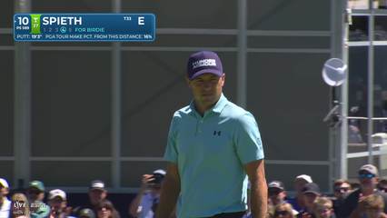 Jordan Spieth | Round 2 | 10th hole | Shot 4 | 2026 Truist Championship