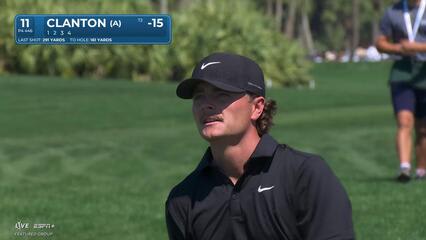 Luke Clanton | Round 4 | 11th hole | Shot 2 | 2025 Cognizant Classic