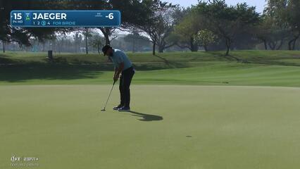 Stephan Jaeger | Round 2 | 15th hole | Shot 4 | 2025 Mexico Open