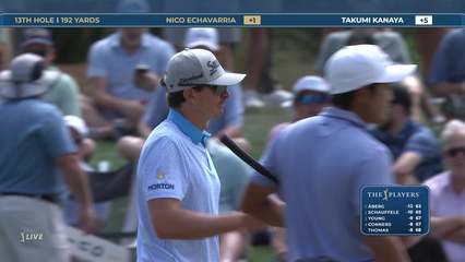 Nico Echavarria | Round 3 | 13th hole | Shot 3 | 2026 THE PLAYERS