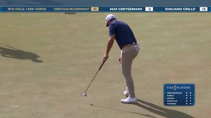 Christiaan Bezuidenhout | Round 1 | 9th hole | Shot 5 | 2026 THE PLAYERS