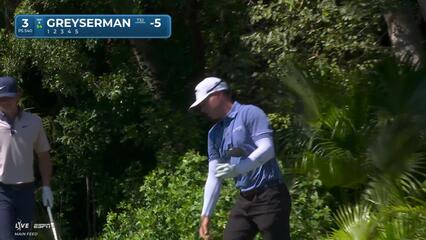 Max Greyserman | Round 2 | 3rd hole | Shot 1 | 2025 Cognizant Classic