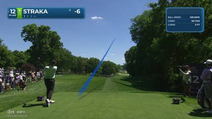 Sepp Straka | Round 2 | 12th hole | Shot 1 | 2026 Truist Championship