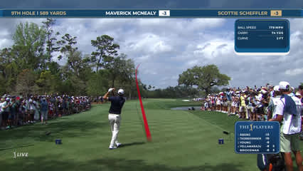 Scottie Scheffler | Round 4 | 9th hole | Shot 1 | 2026 THE PLAYERS