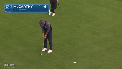 Denny McCarthy | Round 3 | 17th hole | Shot 3 | 2025 AT&T Pebble Beach