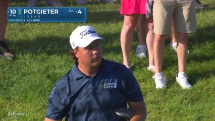 Aldrich Potgieter | Round 2 | 10th hole | Shot 1 | 2025 John Deere