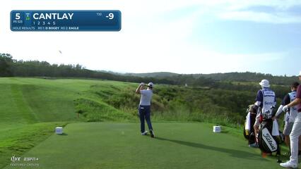 Patrick Cantlay | Round 3 | 5th hole | Shot 1 | 2025 The Sentry