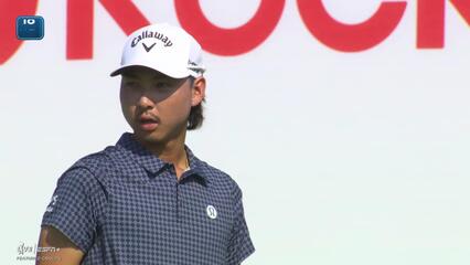 Min Woo Lee | Round 1 | 18th hole | Shot 4 | 2025 Rocket Classic