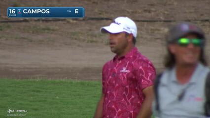 Rafael Campos | Round 1 | 16th hole | Shot 2 | 2025 Mexico Open