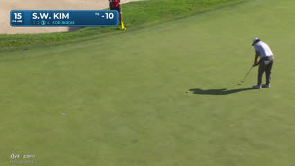 Si Woo Kim | Round 3 | 15th hole | Shot 3 | 2026 Farmers
