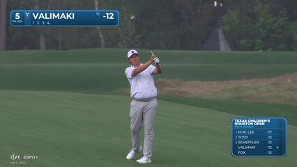 Sami Valimaki | Round 4 | 5th hole | Shot 2 | 2025 Houston Open