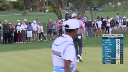 Justin Thomas | Round 1 | 18th hole | Shot 4 | 2025 The American Express