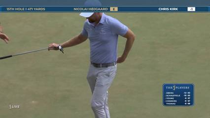 Chris Kirk | Round 3 | 15th hole | Shot 4 | 2026 THE PLAYERS