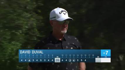David Duval | Round 2 | 16th hole | Shot 4 | 2025 FURYK & FRIENDS