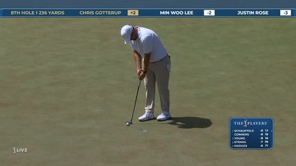 Christopher Gotterup | Round 2 | 8th hole | Shot 3 | 2026 THE PLAYERS