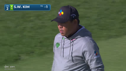 Si Woo Kim | Round 1 | 2nd hole | Shot 4 | 2026 The Genesis