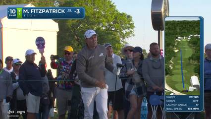 Matt Fitzpatrick | Round 2 | 10th hole | Shot 1 | 2026 Valspar