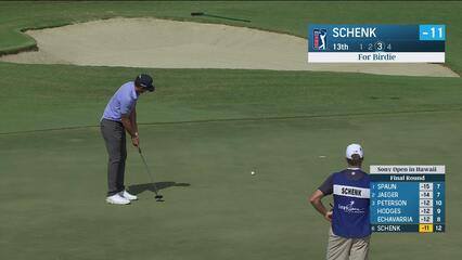 Adam Schenk | Round 4 | 13th hole | Shot 3 | 2025 Sony Open