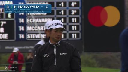 Hideki Matsuyama | Round 1 | 8th hole | Shot 3 | 2025 Genesis