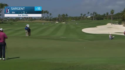 Gordon Sargent | Round 4 | 5th hole | Shot 3 | 2026 Corales Puntacana