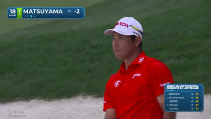 Hideki Matsuyama | Round 1 | 18th hole | Shot 3 | 2026 Arnold Palmer