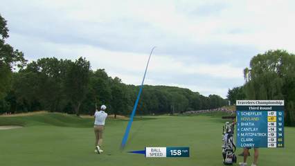 Viktor Hovland | Round 3 | 13th hole | Shot 2 | 2026 Travelers