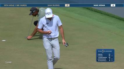 Sam Burns | Round 4 | 13th hole | Shot 4 | 2026 THE PLAYERS