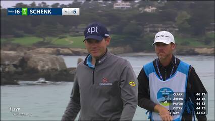 Adam Schenk | 2024 AT&T Pebble Beach | Round 3 | 7th hole | Shot 2