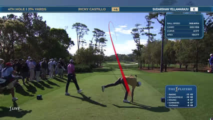 Ricky Castillo | Round 3 | 4th hole | Shot 1 | 2026 THE PLAYERS