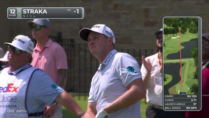 Sepp Straka | Round 1 | 12th hole | Shot 1 | 2025 FedEx St. Jude