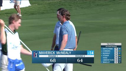 Maverick McNealy | Round 2 | 18th hole | Shot 4 | 2025 The Sentry