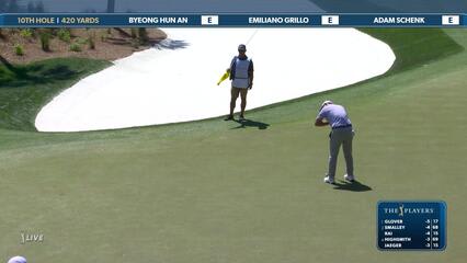 Byeong Hun An | Round 1 | 10th hole | Shot 3 | 2025 THE PLAYERS