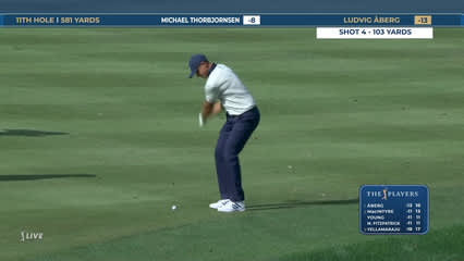 Ludvig Aberg | Round 4 | 11th hole | Shot 4 | 2026 THE PLAYERS
