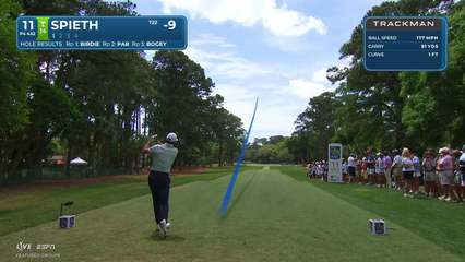 Jordan Spieth | Round 4 | 11th hole | Shot 1 | 2026 RBC Heritage