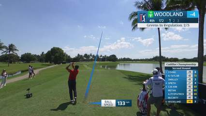 Gary Woodland | Round 2 | 4th hole | Shot 1 | 2026 Cadillac