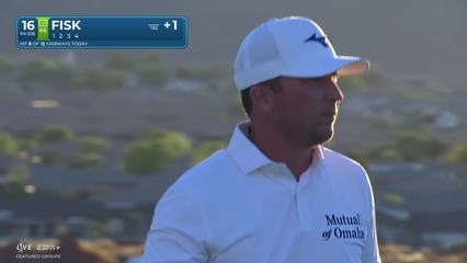 Steven Fisk | Round 2 | 16th hole | Shot 1 | 2025 Bank of Utah
