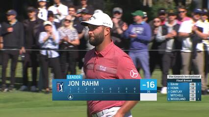 Jon Rahm | 2023 Genesis | Round 4 | 1st hole | Shot 4