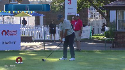 Si Woo Kim | Round 4 | 3rd hole | Shot 1 | 2025 Rocket Classic