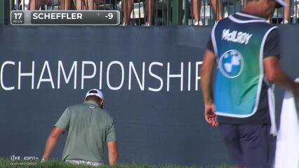 Scottie Scheffler | Round 2 | 17th hole | Shot 2 | 2025 BMW Championship