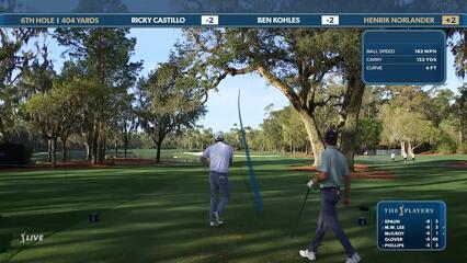 Henrik Norlander | Round 2 | 6th hole | Shot 1 | 2025 THE PLAYERS