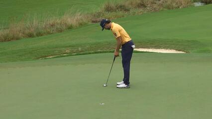 Adam Hadwin | Round 2 | 3rd hole | Shot 3 | 2025 Wyndham