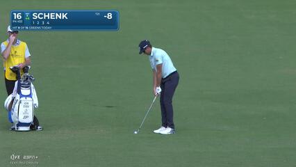 Adam Schenk | Round 3 | 16th hole | Shot 2 | 2025 Sony Open