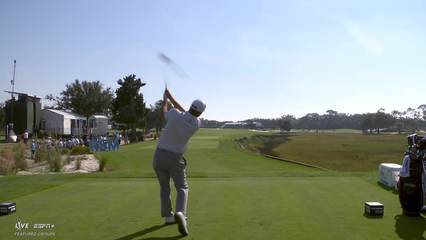 Tom Hoge | Round 1 | 18th hole | Shot 1 | 2025 The RSM Classic