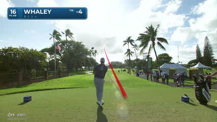 Vince Whaley | Round 3 | 16th hole | Shot 1 | 2026 Sony Open