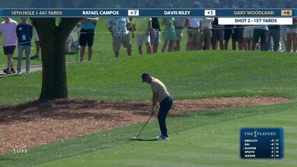 Gary Woodland | Round 1 | 18th hole | Shot 2 | 2025 THE PLAYERS