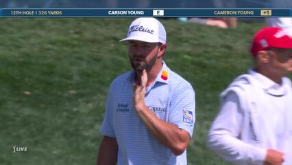 Cameron Young | Round 3 | 12th hole | Shot 3 | 2025 THE PLAYERS