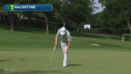 Robert MacIntyre | Round 3 | 1st hole | Shot 4 | 2026 Charles Schwab